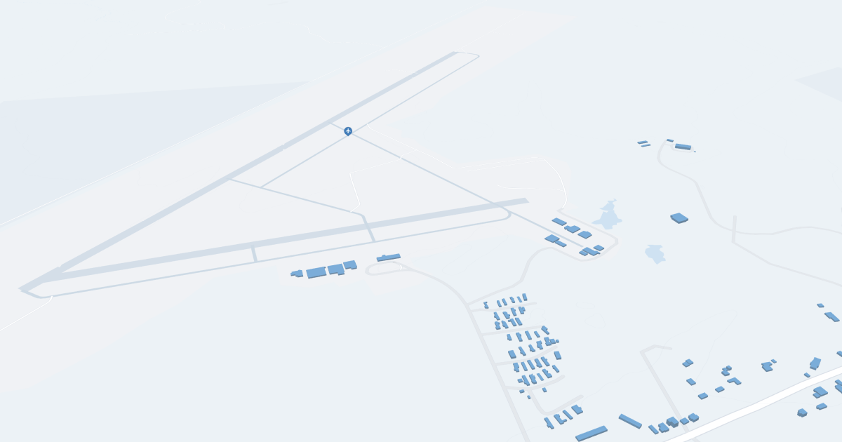 Adirondack Regional Airport (SLK) Map