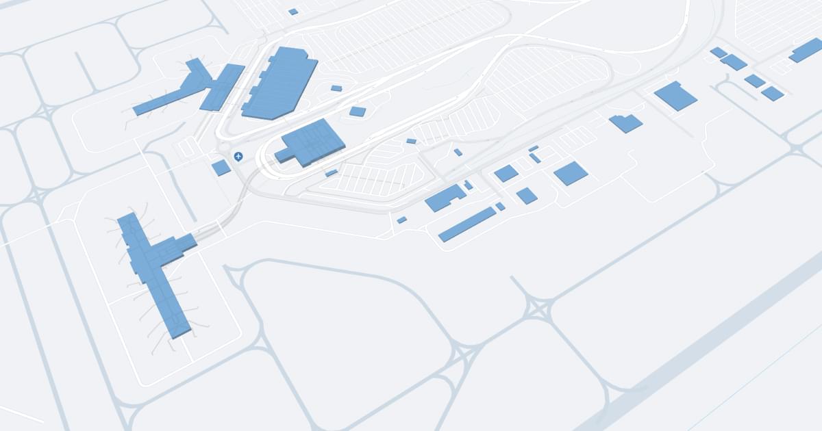 Sacramento International Airport (SMF) Map