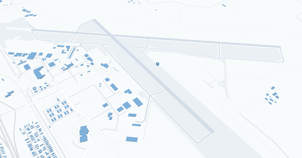 Sioux Gateway Airport-Brigadier General Bud Day Field (SUX) Map