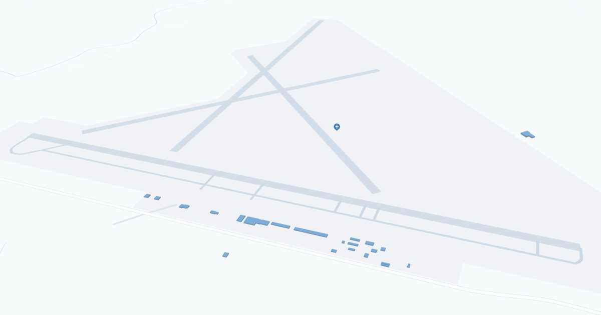 Grant County Airport New Mexico (SVC) Map