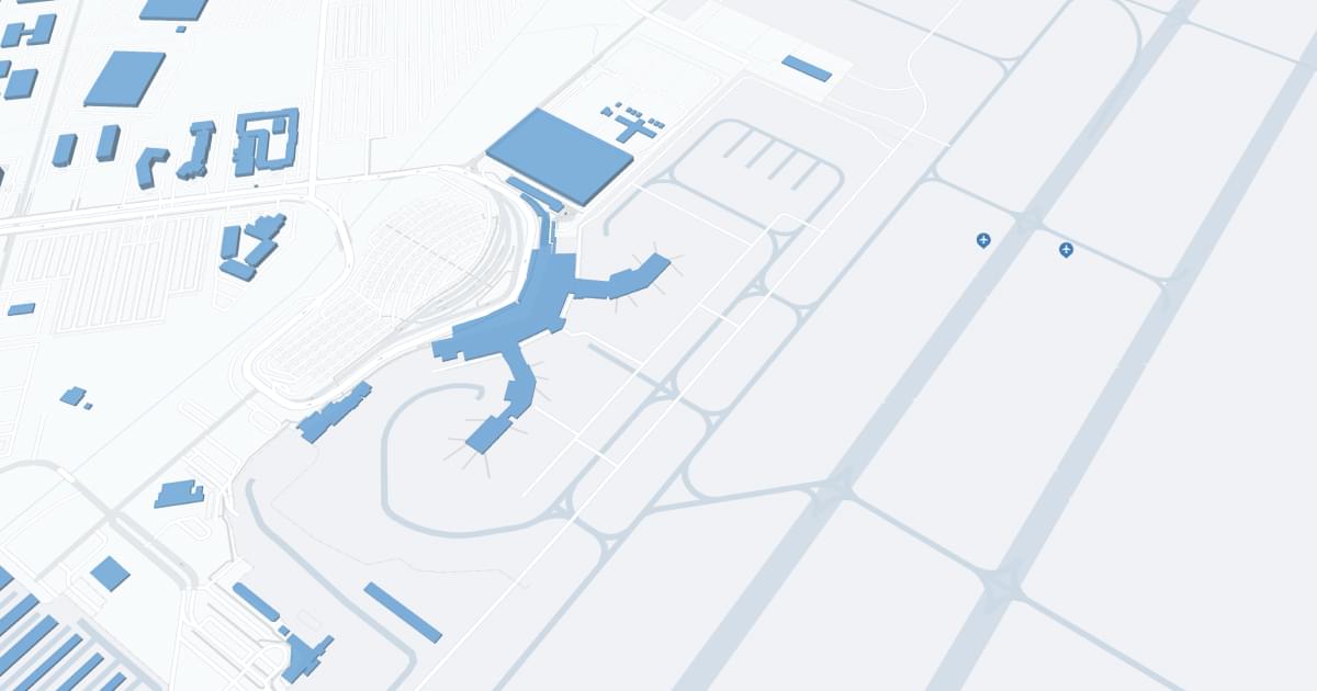 Tucson International Airport (TUS) Map