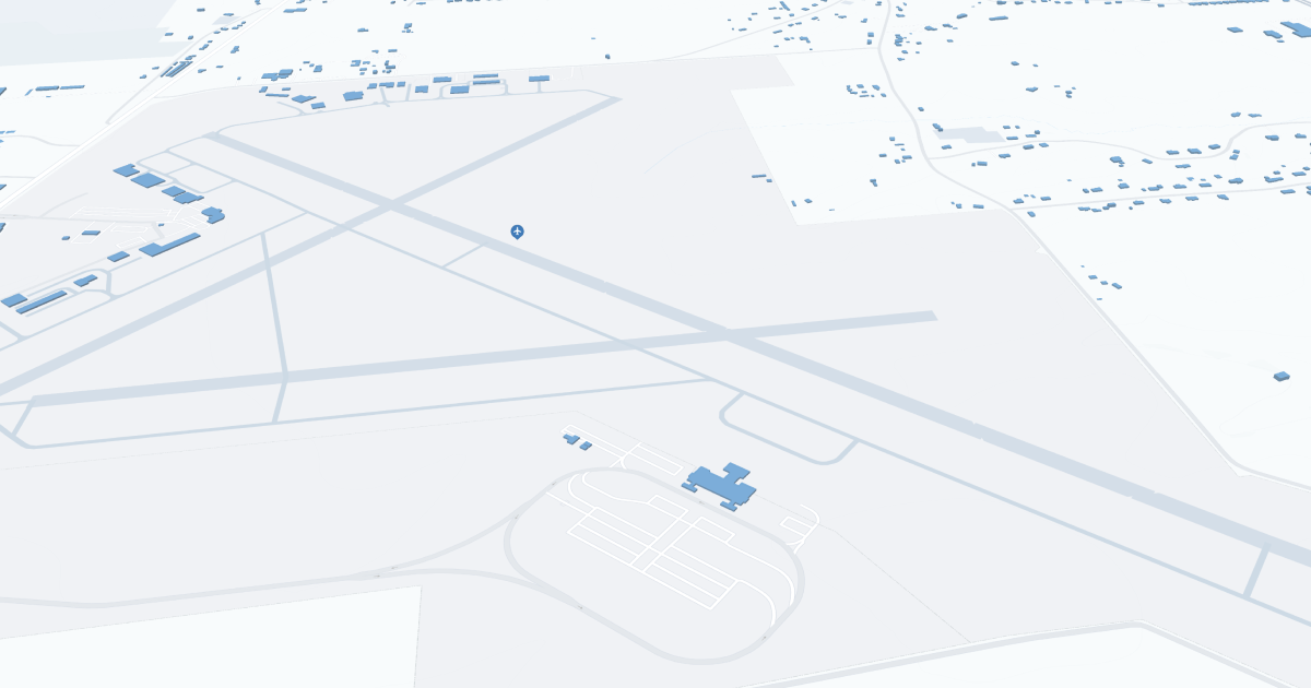 Tyler Pounds Regional Airport (TYR) Map