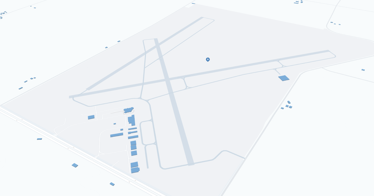 Quincy Regional Airport-Baldwin Field (UIN) Map