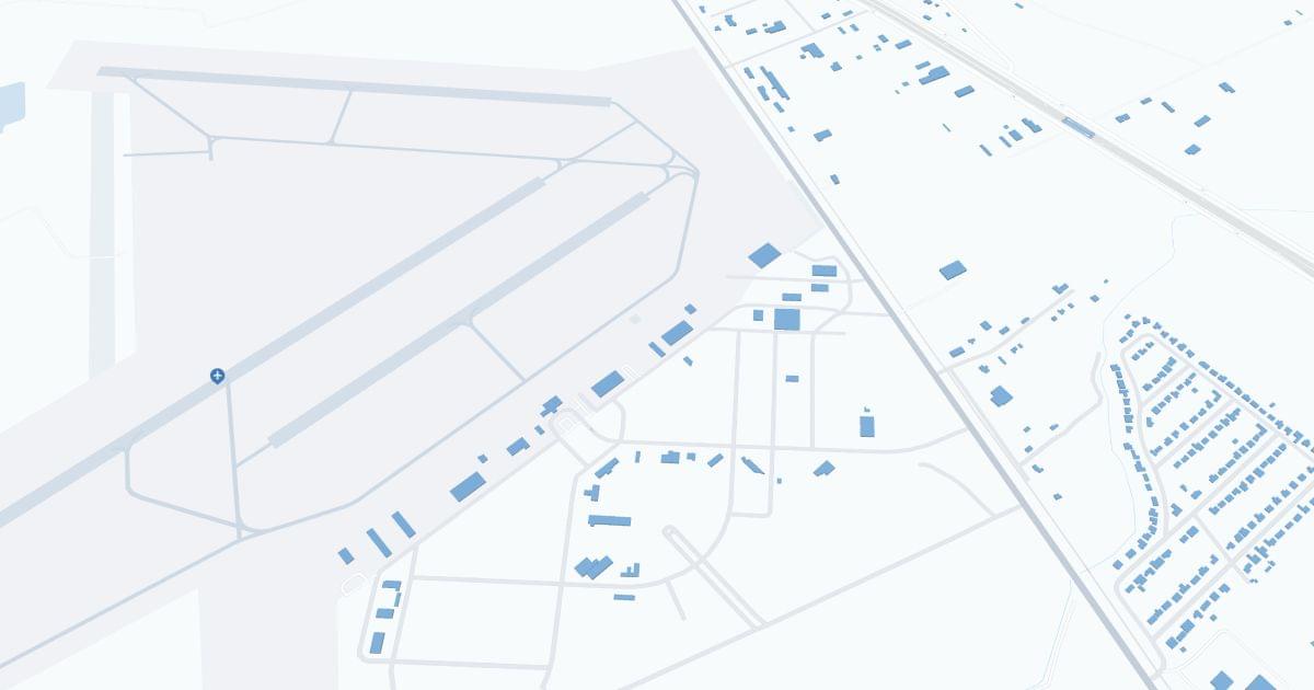 Victoria Regional Airport (VCT) Map