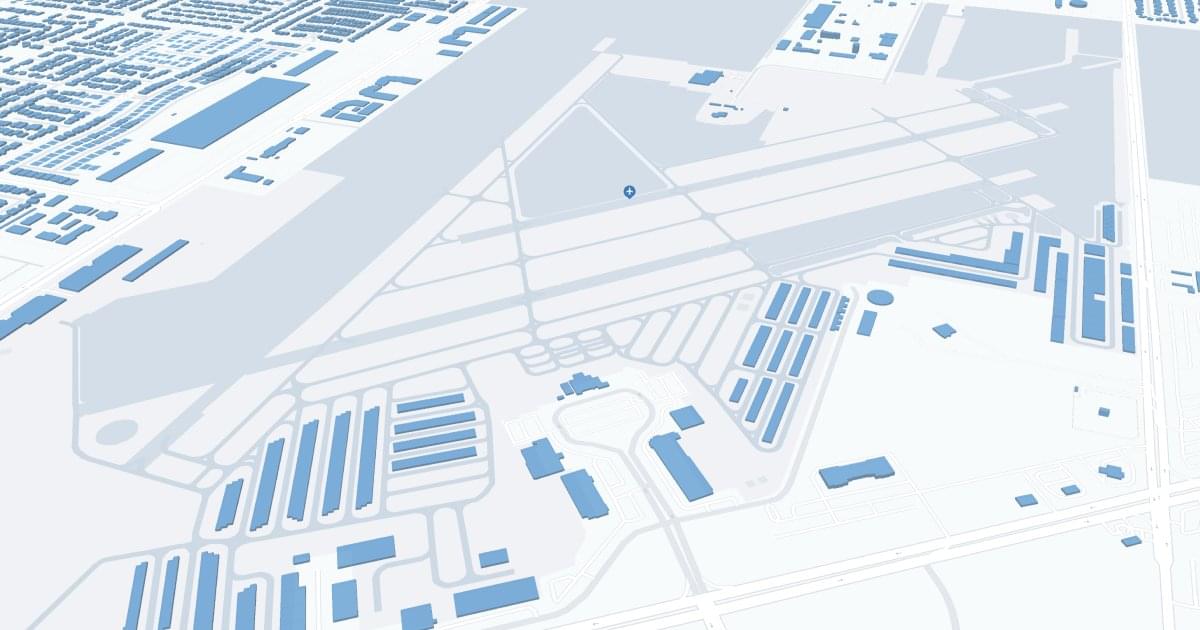 North Las Vegas Airport (VGT) Map