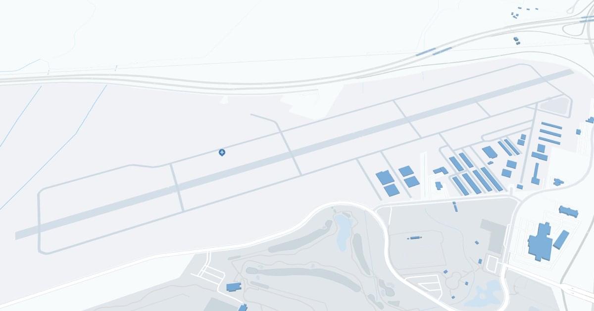 Visalia Municipal Airport (VIS) Map