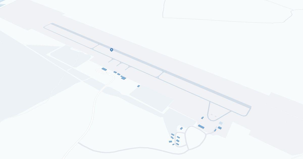 Yellowstone Airport (WYS) Map