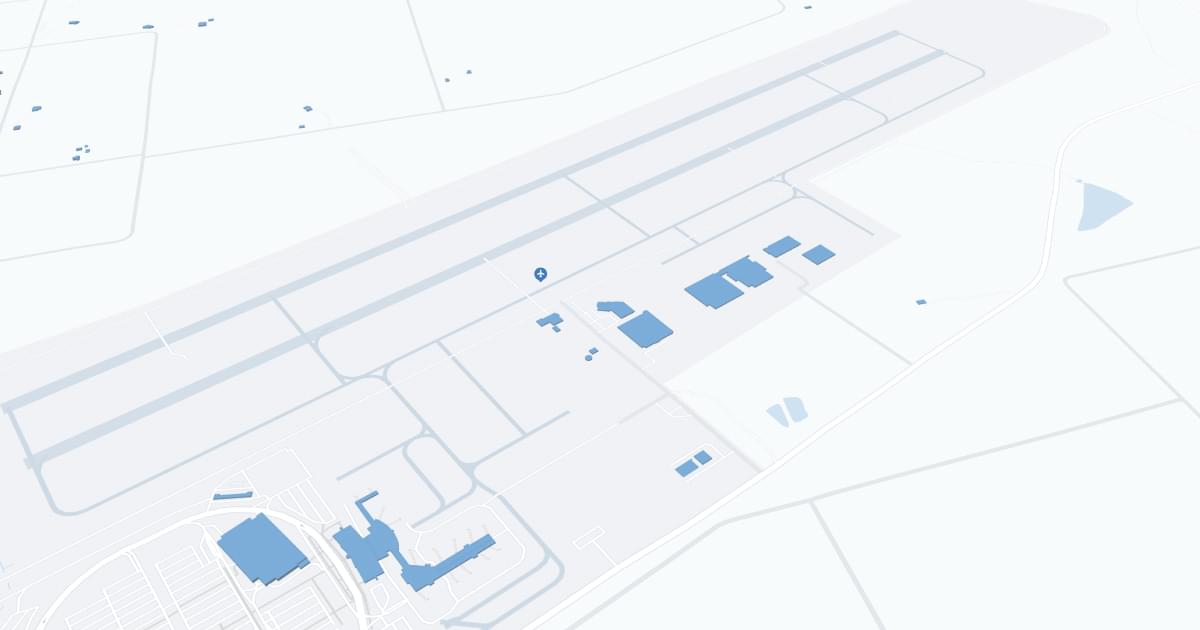 Northwest Arkansas Regional Airport (XNA) Map