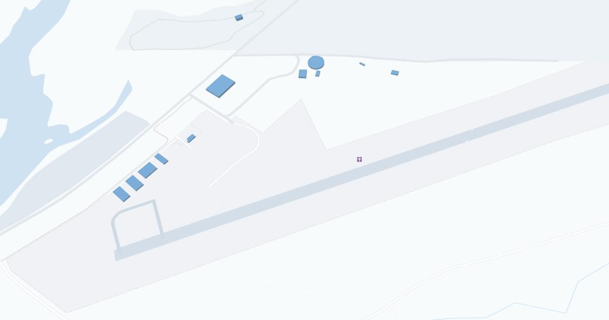 Bethel Airport (BET) Map