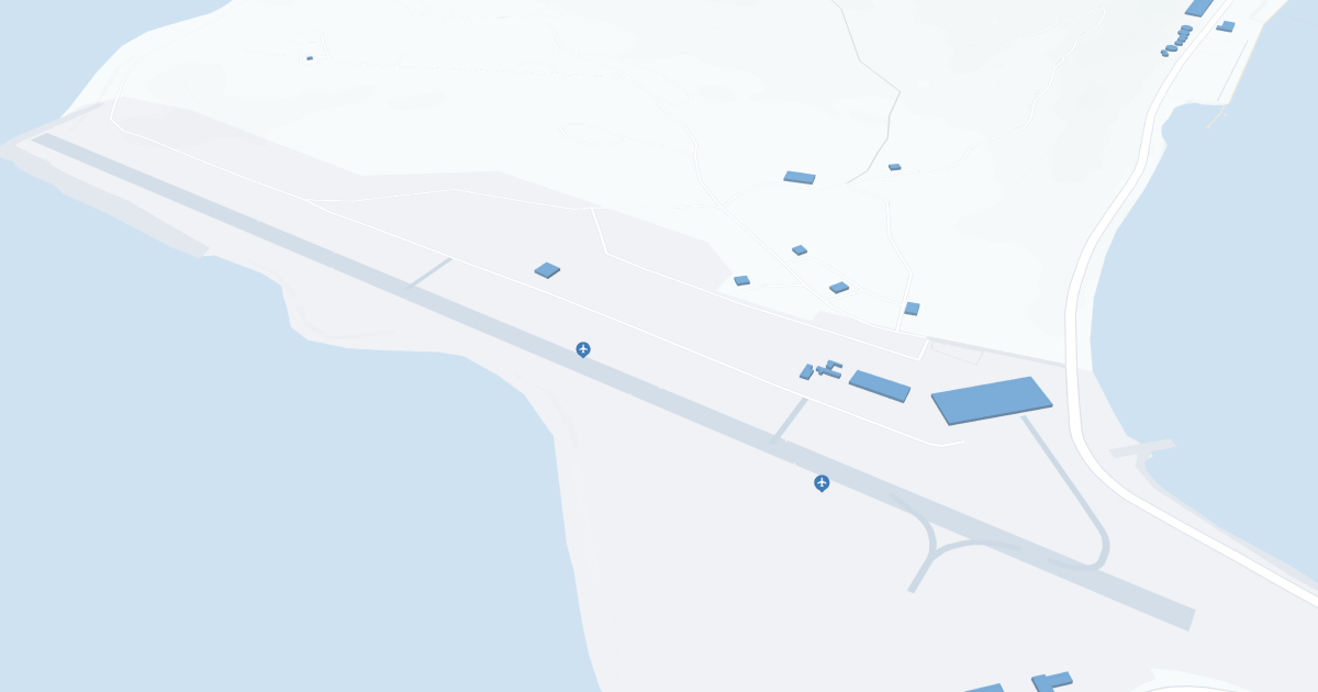 Tom Madsen-Dutch Harbor Airport (DUT) Map