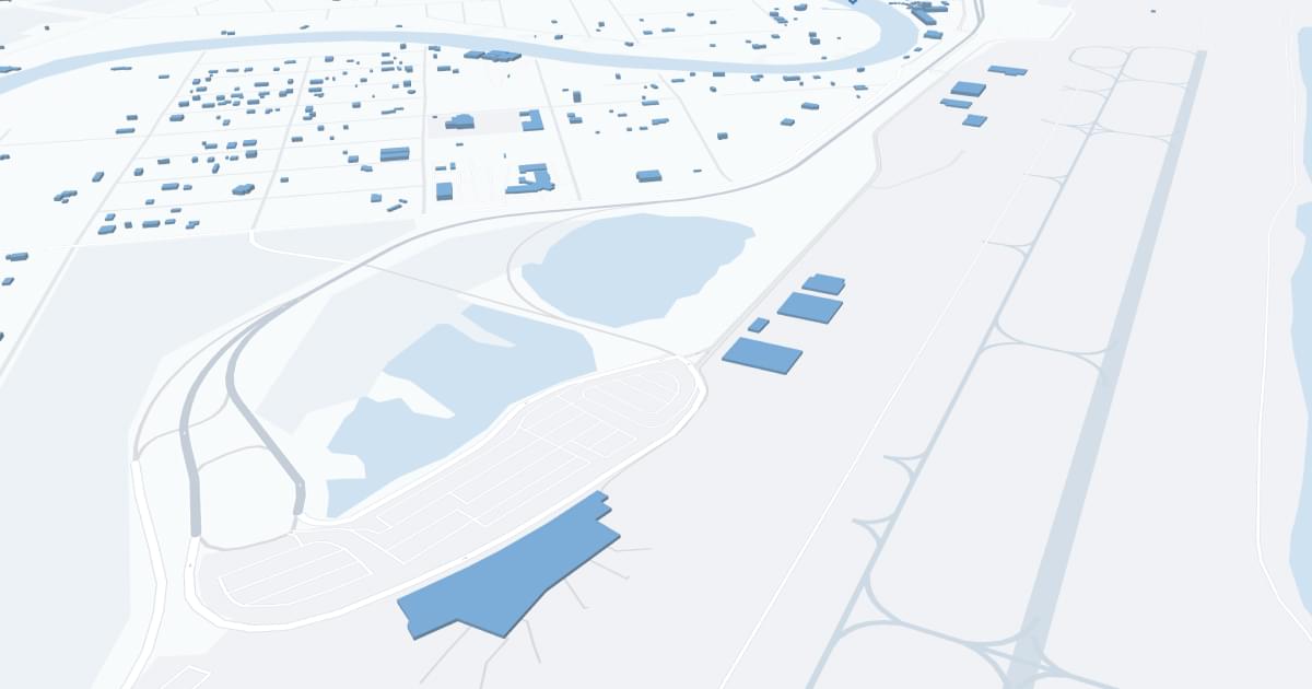 Fairbanks International Airport (FAI) Map