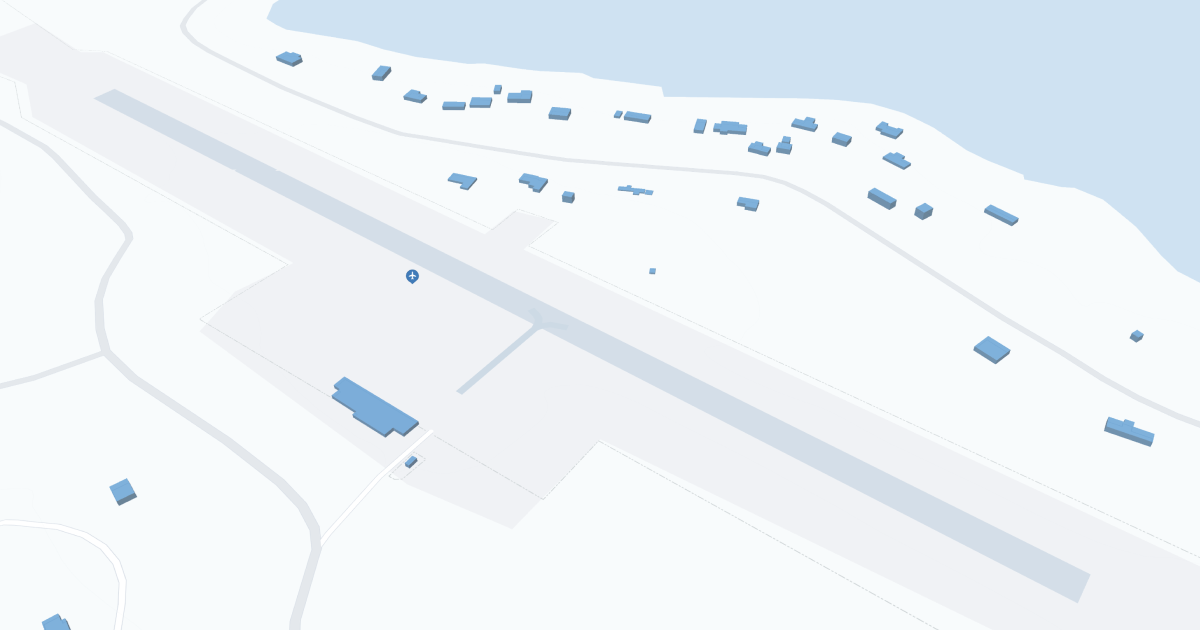 Homer Airport (HOM) Map