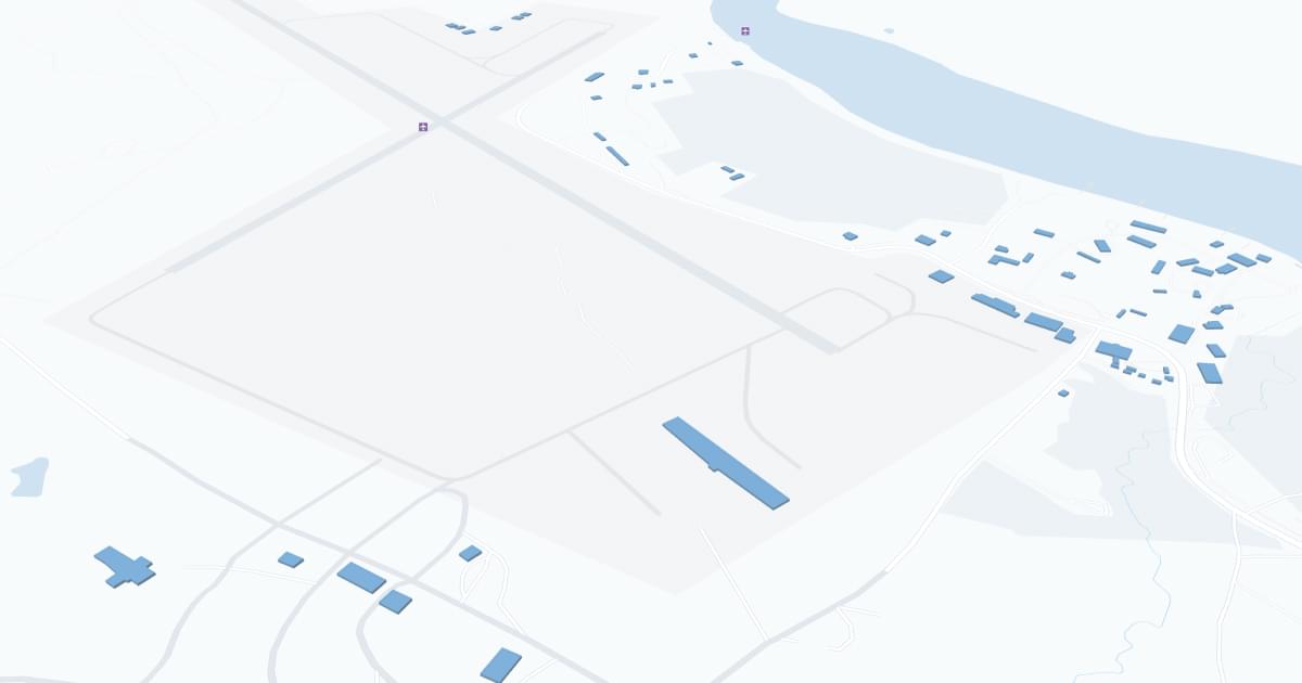 King Salmon Airport (AKN) Map