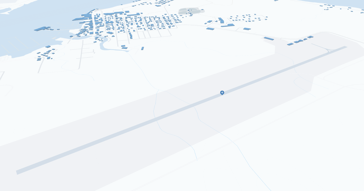 Petersburg James A Johnson Airport (PSG) Map