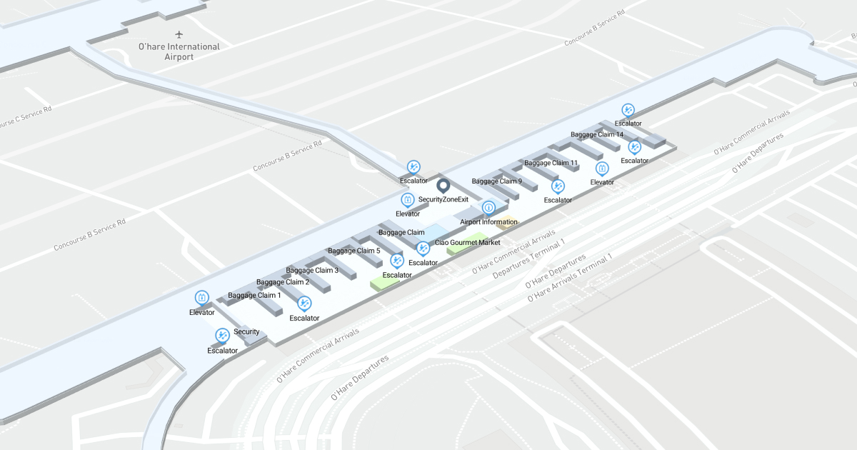 Chicago O'Hare International Airport Terminal 1