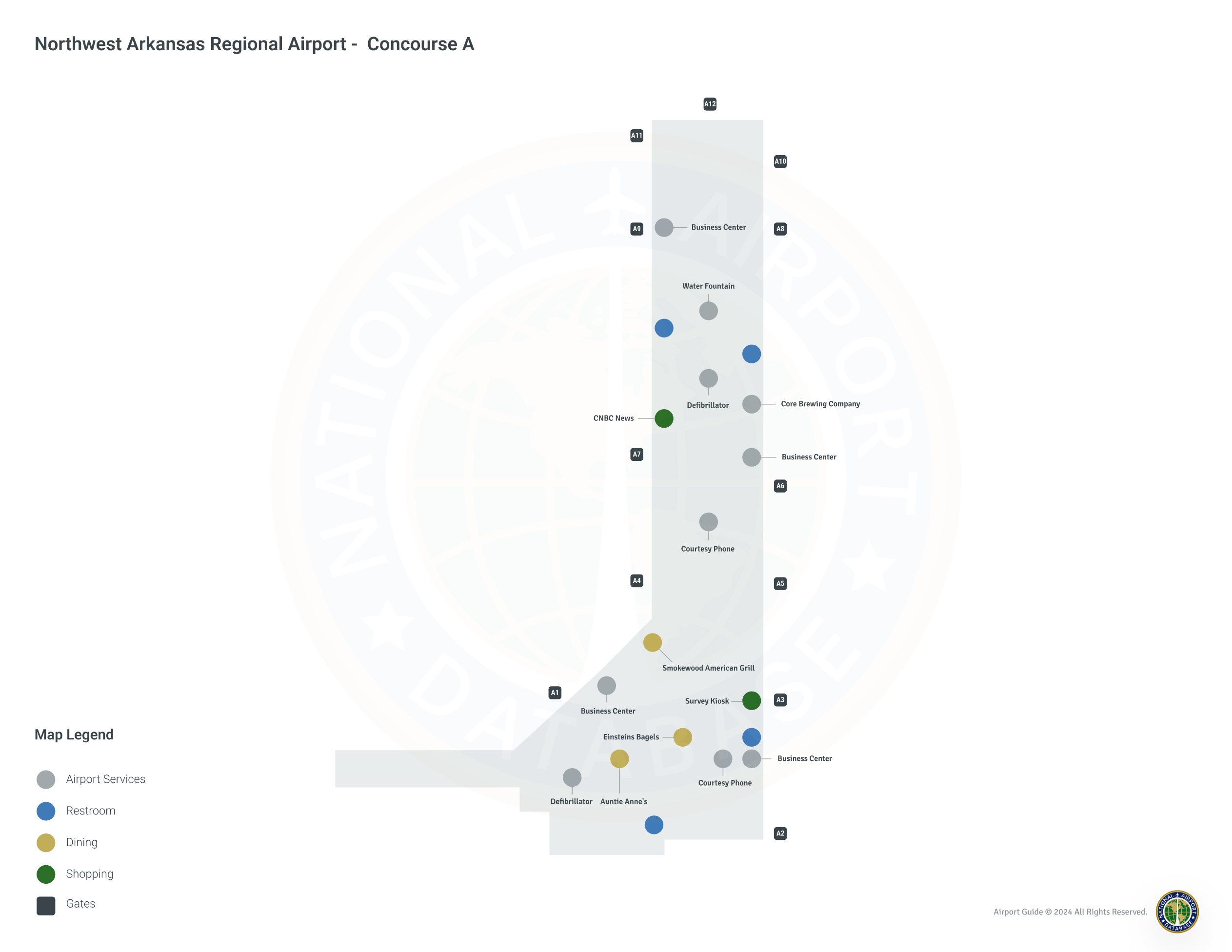 Northwest Arkansas Airport (XNA) | Concourse A